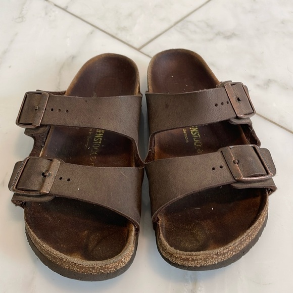 Birkenstock two-strap leather sandal - Picture 1 of 10